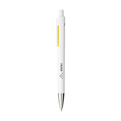 Picture of VISTA GRS RECYCLED ABS PEN in Yellow.