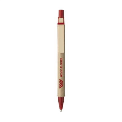Picture of PAPERWRITE CARDBOARD CARD PEN in Red.