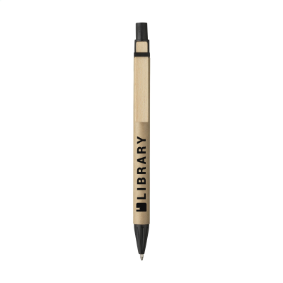 Picture of PAPERWRITE CARDBOARD CARD PEN in Black