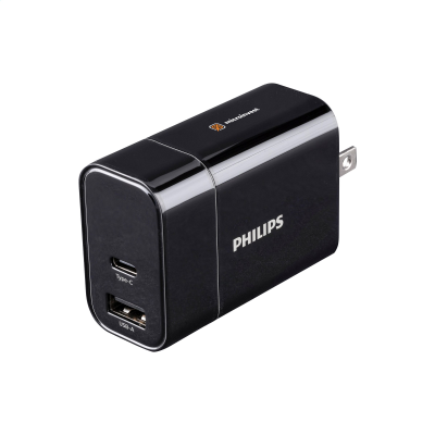 Picture of PHILIPS TRAVEL CHARGER in Black