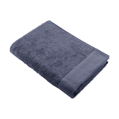 Picture of WALRA BATH TOWEL REMADE COTTON 70X140 in Blue.