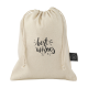 Picture of GIFT POUCH NATURAL GRS RECYCLED COTTON (150 G & M²) S in Naturel