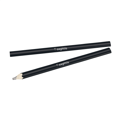 Picture of CARPENTER WOOD PENCIL in Black.