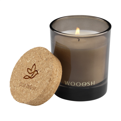 Picture of WOOOSH SCENTED CANDLE GREEN HERBS in Brown
