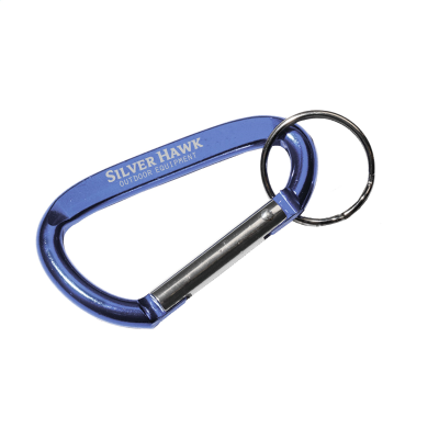 Picture of CARABINEKEY CARABINER HOOK in Blue.