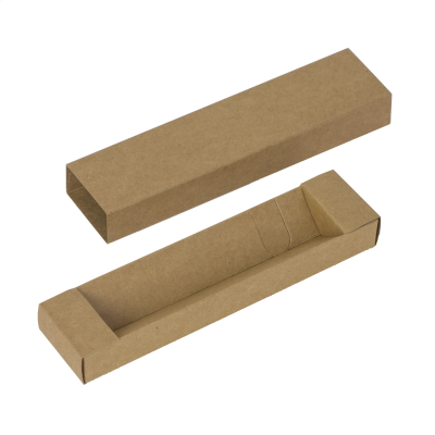 Picture of GIFT BOX KRAFT PAPER GIFT PACKAGING in Brown.