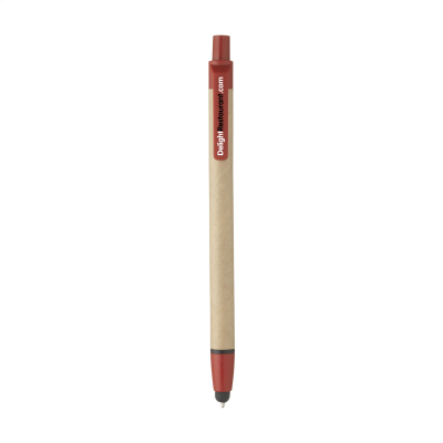Picture of CARTOPOINT CARDBOARD CARD PEN in Red.