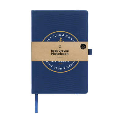 Picture of ROCK GROUND PAPER NOTE BOOK in Dark Blue