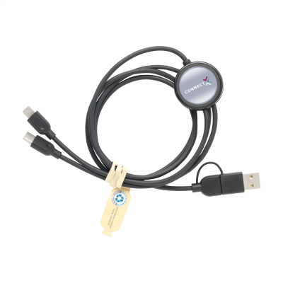 Picture of CHARGER CABLE RCS RECYCLED ABS-TPE in Black
