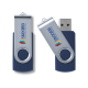 Picture of USB TWIST 4 GB in Blue