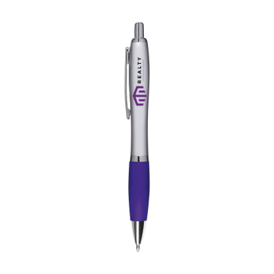 Picture of ATHOS SILVER PEN in Purple