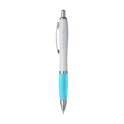 Picture of ATHOS WHITE PEN in Light Blue