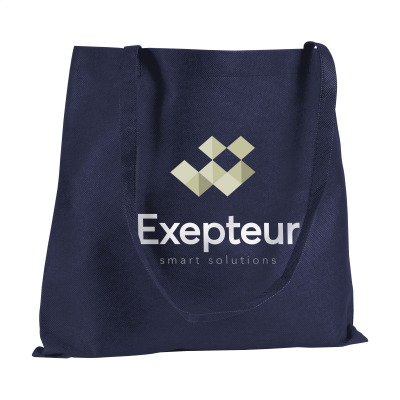 Picture of SHOPPER (80 G & M²) SHOPPER TOTE BAG in Dark Blue