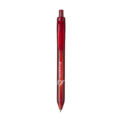 Picture of BOTTLEPEN RPET PEN in Red.