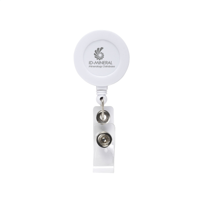 Picture of BADGECLIP BADGE HOLDER in White.