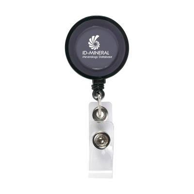 Picture of BADGECLIP BADGE HOLDER in Transparent Black.