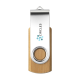 Picture of USB TWIST BAMBOO FROM STOCK 16 GB in Bamboo