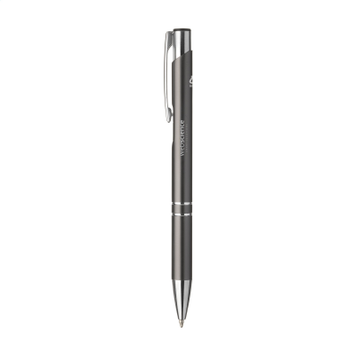 Picture of EBONY RECYCLED ALUMINIUM METAL PEN in Dark Grey