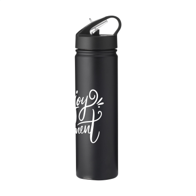 Picture of FLASK RECYCLED BOTTLE 500 ML THERMO BOTTLE in Black