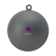 Picture of CHRISTMAS BAUBLE Ø 7 CM RECYCLED PP - MADE in Europe in Silver