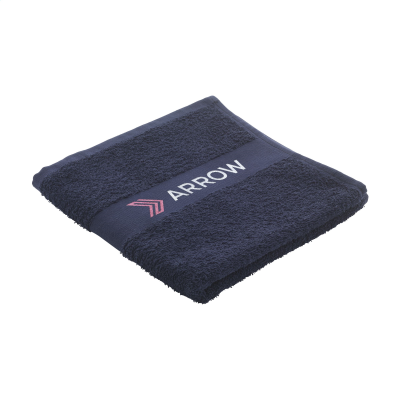 Picture of WOOOSH TOWEL GRS RECYCLE COTTON MIX 100 x 50 CM in Navy.