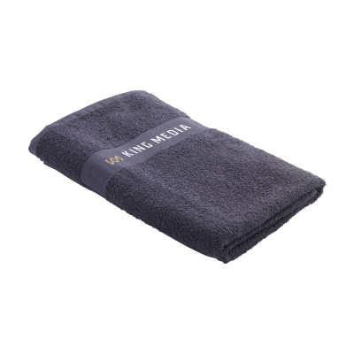 Picture of WOOOSH BATH TOWEL GRS RECYCLE COTTON MIX 140 x 70 CM in Dark Grey