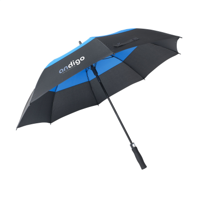 Picture of MORRISON RPET UMBRELLA 27 INCH in Blue & Black