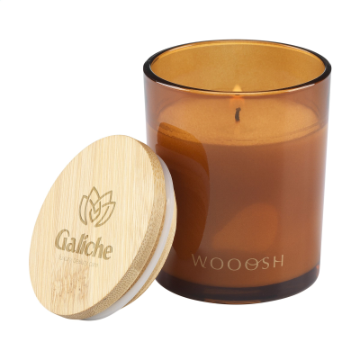Picture of WOOOSH SCENTED CANDLE MUSK PEACH in Orange