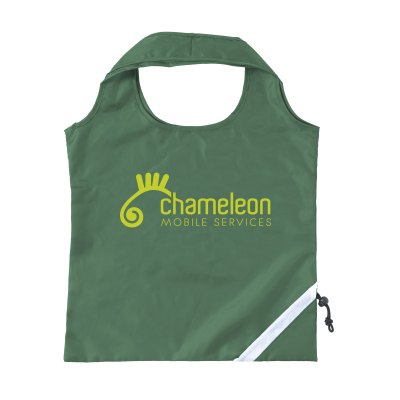 Picture of STRAWBERRY FOLDING BAG in Dark Green.