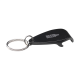 Picture of CARRERA RECYCLED ALUMINIUM METAL OPENER  &  KEYRING in Black