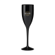 Picture of LUNAIRE REUSABLE CHAMPAGNE GLASS 150 ML in Black