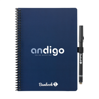 Picture of BAMBOOK CLASSIC ORIGINAL PAPER NOTE BOOK A5 in Navy