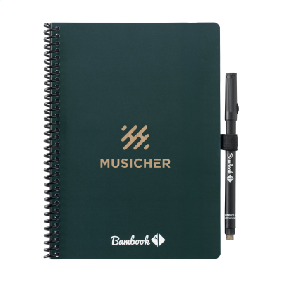 Picture of BAMBOOK CLASSIC ORIGINAL PAPER NOTE BOOK A5 in Forest Green