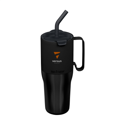 Picture of KLEAN KANTEEN RISE TUMBLER with Straw Lid 1,065 Ml in Black.