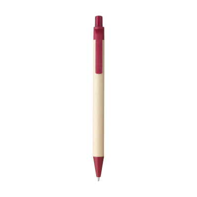 Picture of BIO DEGRADABLE NATURAL PEN PEN in Red.
