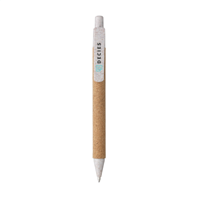 Picture of CORK ECO WRITE PEN in White