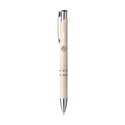 Picture of EBONY WHEAT WHEAT STRAW BALL PEN PEN in Natural.