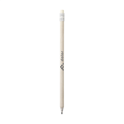 Picture of RECYCLED NEWSPAPER PENCIL in Light & Dark Grey