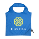 Picture of STRAWBERRY GRS RPET FOLDING BAG in Light Blue