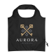 Picture of STRAWBERRY GRS RPET FOLDING BAG in Black