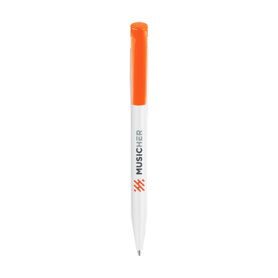 Picture of STILOLINEA S45 SOLID PEN in White & Orange
