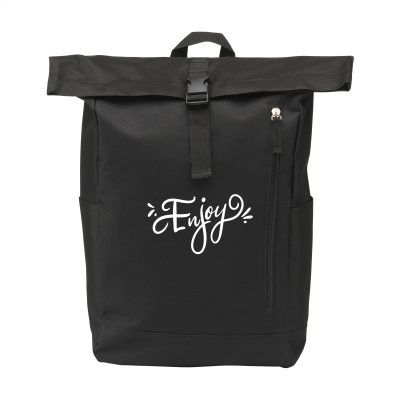 Picture of NOLAN BACKPACK RUCKSACK in Black & Black