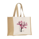 Picture of JUTE CANVAS SHOPPER (320 G & M²) BAG in Natural