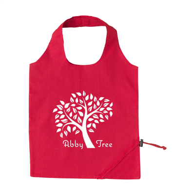 Picture of STRAWBERRY COTTON (135 G & M²) FOLDING BAG in Red