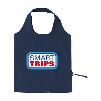 Picture of STRAWBERRY COTTON (135 G & M²) FOLDING BAG in Dark Blue