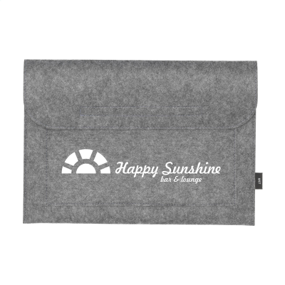 Picture of PAPILLON GRS RPET LAPTOP CASE in Grey