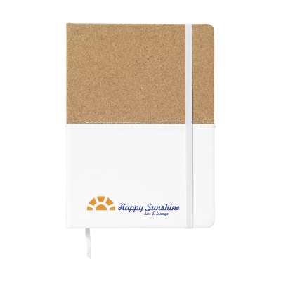 Picture of JOURNAL CORK PAPER NOTE BOOK in White