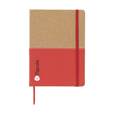 Picture of JOURNAL CORK PAPER NOTE BOOK in Red