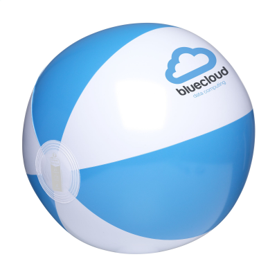 Picture of BEACHBALL 28CM in White & Blue