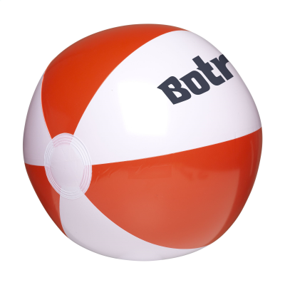 Picture of BEACHBALL Ø 27 CM in White & Red